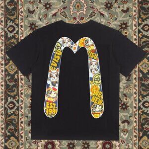 Evisu Men's Black Short Sleeve